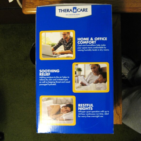 Thera Care Cool Mist Ultrasonic Humidifier - Picture 2 of 4